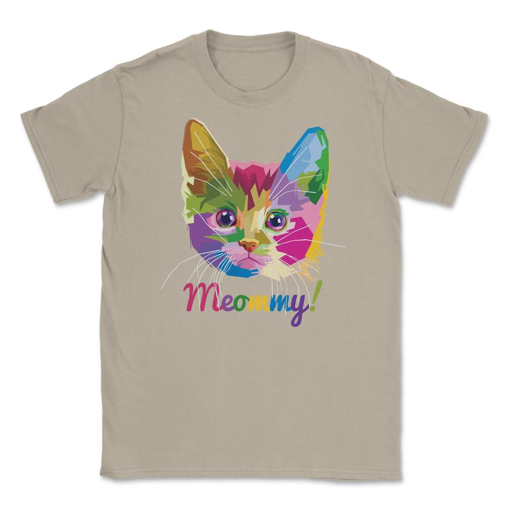 Meommy Kitten Unisex T-Shirt - Cream