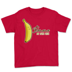 Banana is My Spirit Fruit Funny Humor Gift product Youth Tee - Red