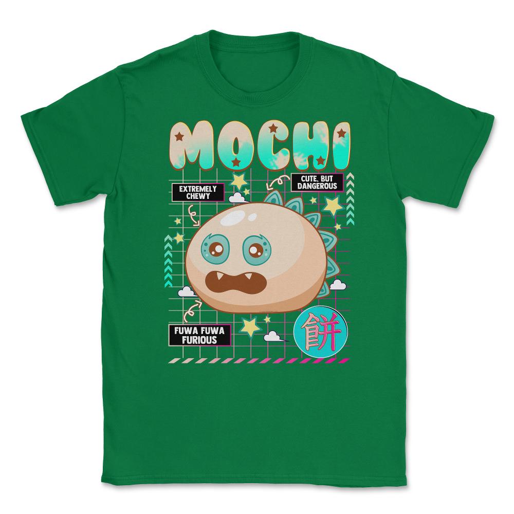 Mochi Monster Kawaii Japanese Mochi Japanese Aesthetic design Unisex - Green