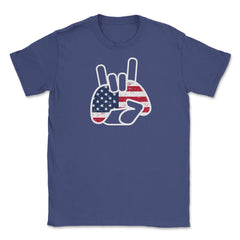 Patriotic Mode Gamer T-Shirt Tee Shirt Gift Unisex T-Shirt - Purple