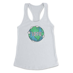 Earth Day 50th Anniversary 1970 2020 Gift for Earth Day graphic - White