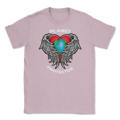 Planet Protector Earth Day Unisex T-Shirt - Light Pink