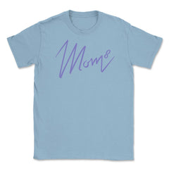 Mom of 8 Unisex T-Shirt - Light Blue