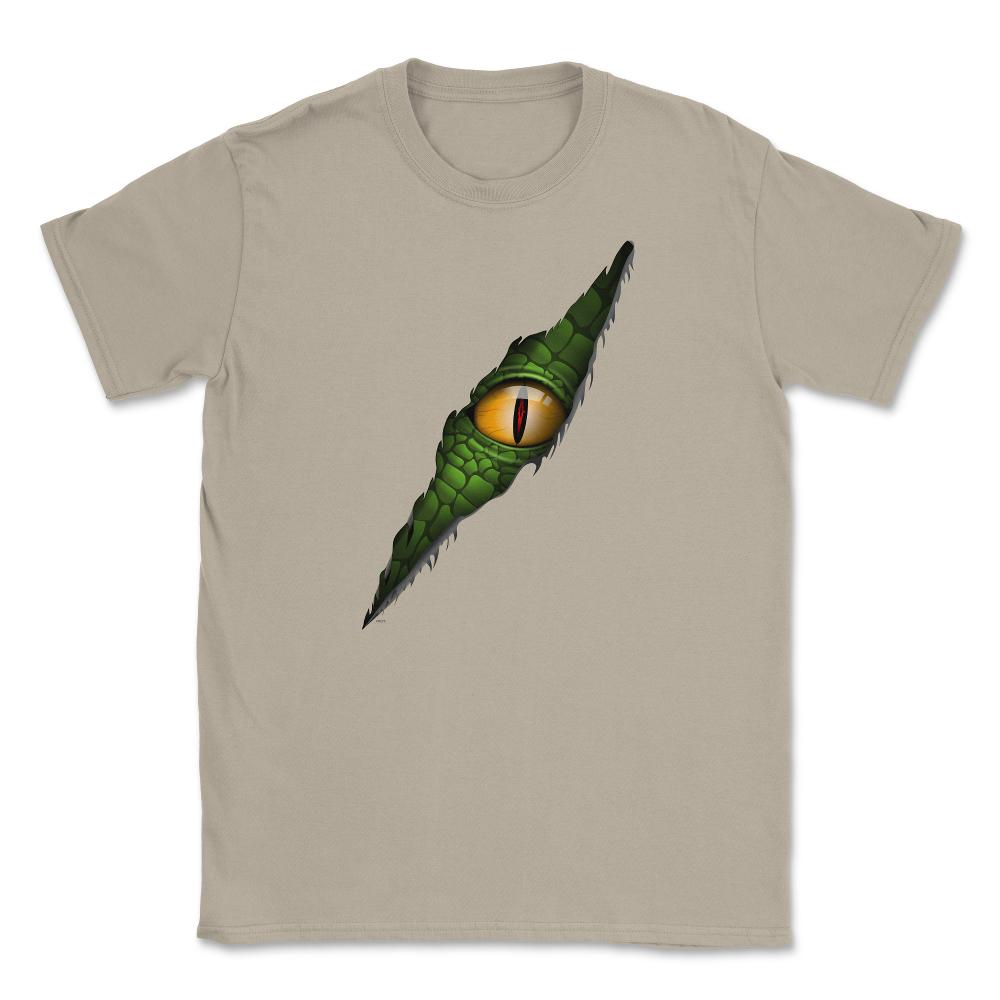 Dinosaur Eye Ragged Halloween T Shirts & Gifts Unisex T-Shirt - Cream