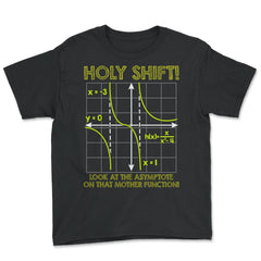 Holy Shift Math Funny Design design - Youth Tee - Black