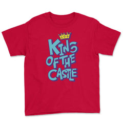 King of the castle copy Youth Tee - Red