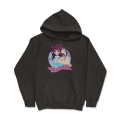 Yes we can do it! Anime Feminist Girl Hoodie - Black