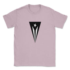 Puerto Rico Black Flag Resiste Boricua by ASJ graphic Unisex T-Shirt - Light Pink